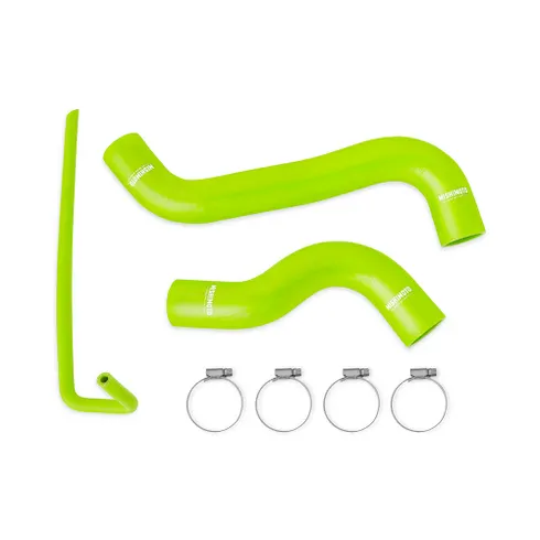 Mishimoto Silicone Radiator Hoses - 2015-2021 Subaru WRX & 2014-2018 Forester XT - Neon Yellow - FINAL STOCK