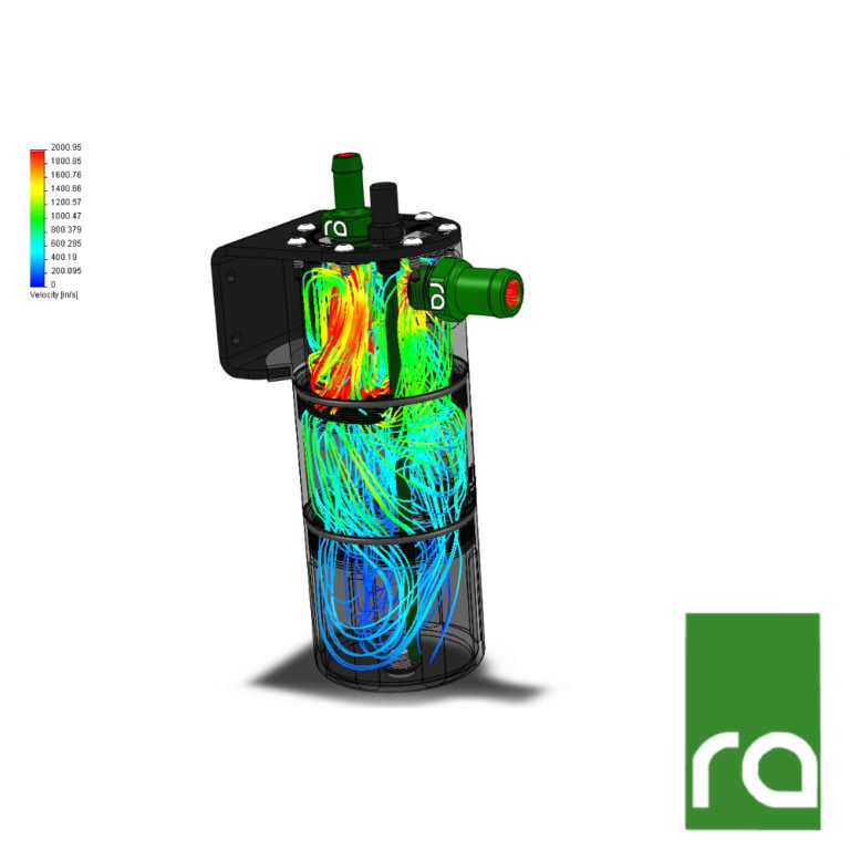 Radium Engineering Universal Tall Competition Catch Can Kit Universal