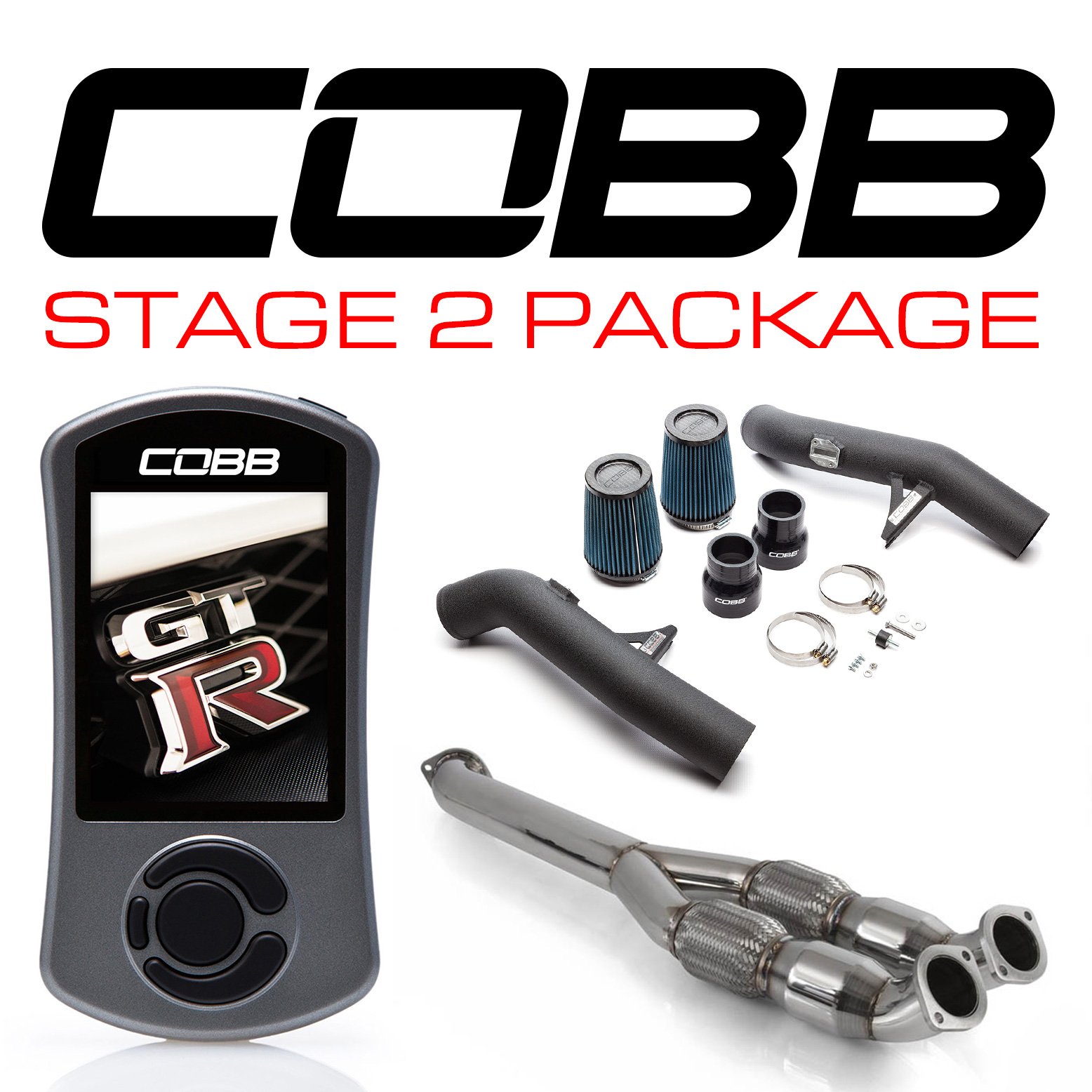 COBB Tuning Stage 2 Power Package - 2015-2018 Nissan GT-R - Touge ...