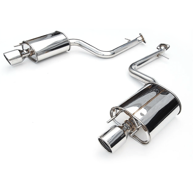 Invidia Q300 Dual Stainless Steel Tip Axle-back Exhaust 2016-2017 Lexus ...