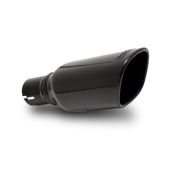 Details about   Exhaust Tip Black Chrome Series Hog Leg Parallel Round Angle Cut Dual Exhaust 