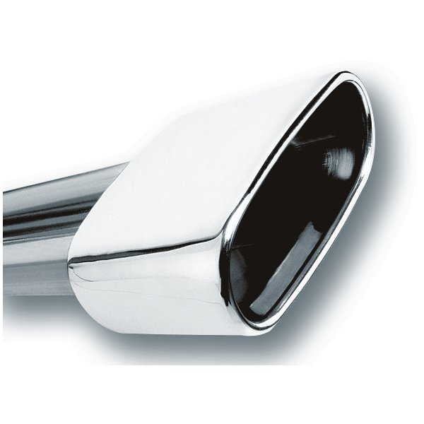 Borla Universal Polished Exhaust Tip – Single Rectangle Rolled