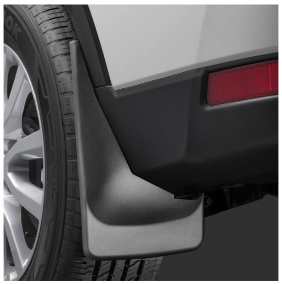 WeatherTech Black Mudflaps - 2014-2019 Nissan Rogue - Touge Tuning