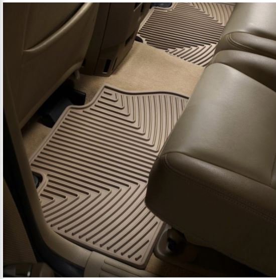 Weathertech All Weather 2nd Row Tan Floor Mats 02 14 Cadillac