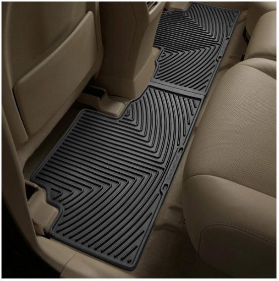 WeatherTech All-Weather 1st And 2nd Row Black Floor Mats - 2010-2012 ...