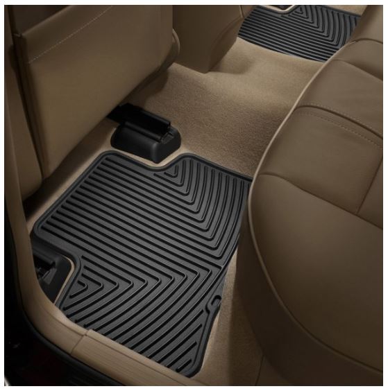 WeatherTech All-Weather 1st And 2nd Row Black Floor Mats - 2013-2015 ...