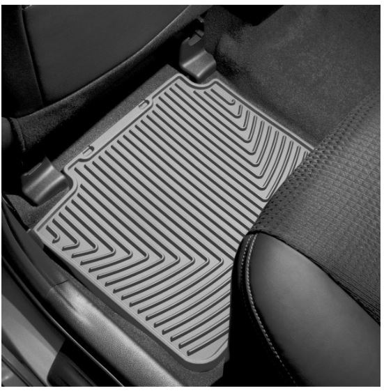 WeatherTech All-Weather 2nd Row Gray Floor Mats - 06-12 Ford