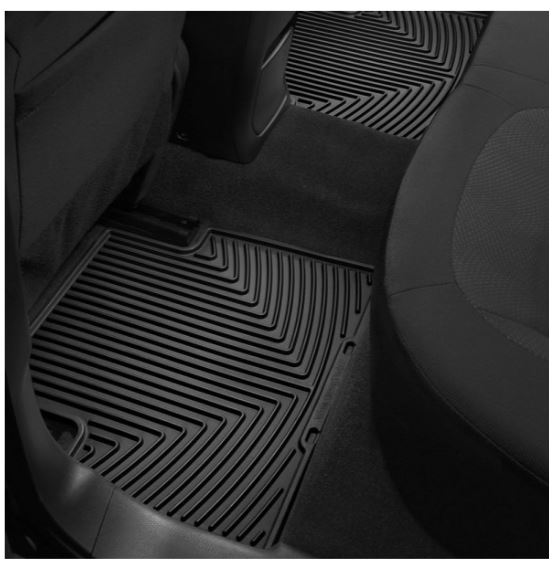 WeatherTech All-Weather 1st And 2nd Row Black Floor Mats - 2012-2015 ...