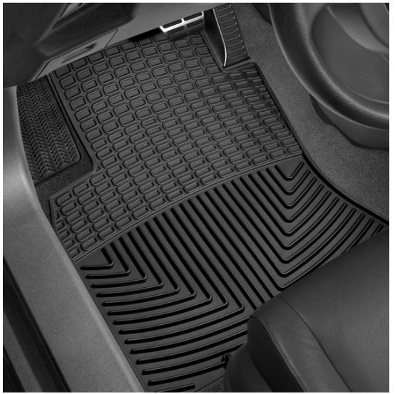 WeatherTech All-Weather 1st And 2nd Row Black Floor Mats - 2010-2012 ...