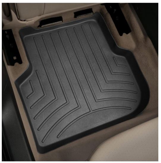 WeatherTech 443382 Rear FloorLiner, Black