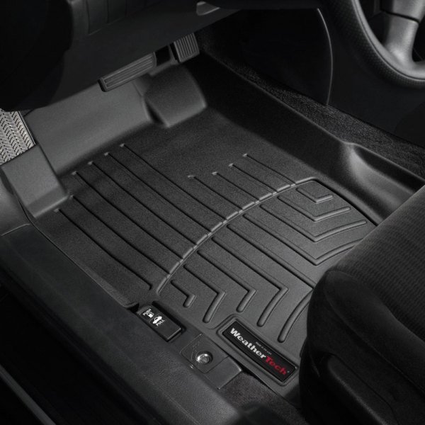 WeatherTech 1st Row Black Molded Floor Liners 20032007 Honda Accord