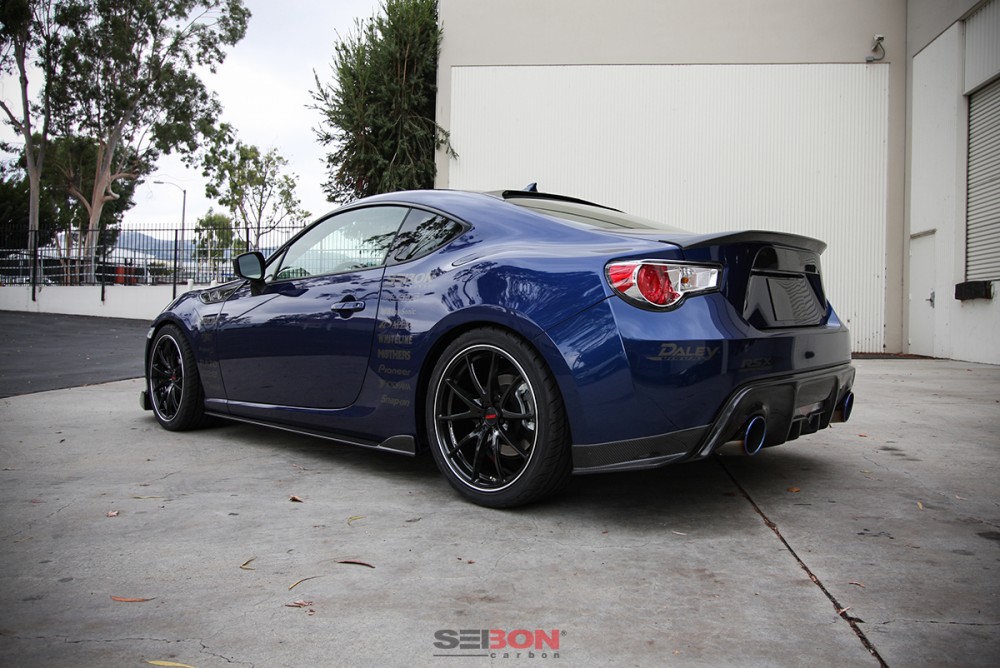 Seibon TA-Style Carbon Fiber Side Skirts - 2013-2020 Subaru BRZ, 2013 ...