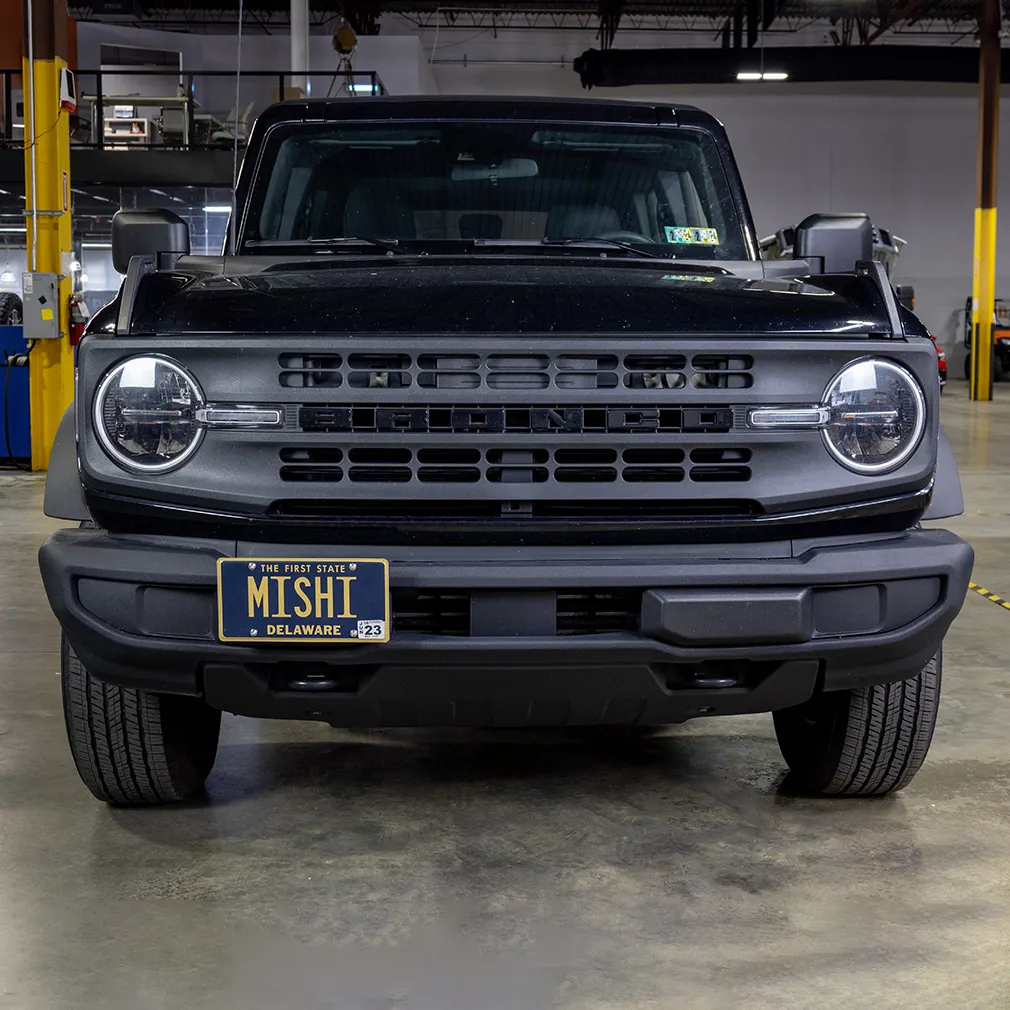 Mishimoto License Plate Relocation Kit - 2021-2024 Ford Bronco